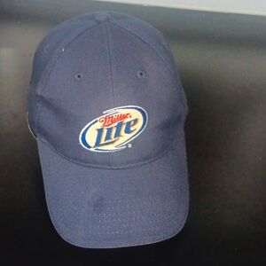NAVY BLUE Miller Lite hat